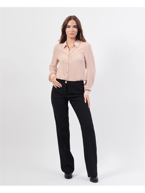 Pantaloni donna Yes Zee modello dritto YES ZEE | P389-K9000801